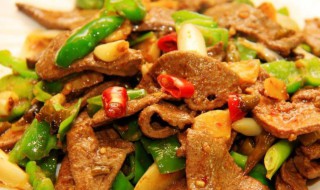 泡椒爆猪肝 泡椒猪肝怎么做才好吃