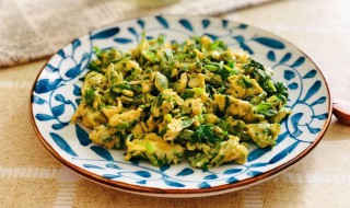 芹菜叶子炒鸡蛋 黄豆芹菜凉拌