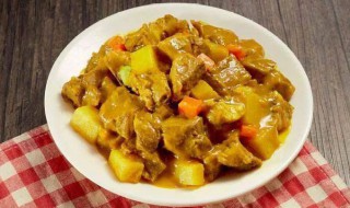 咖喱牛腩豆腐（咖喱牛腩豆腐怎么做）
