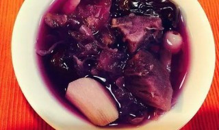 紫薯芡实糖水（番薯芡实糖水）