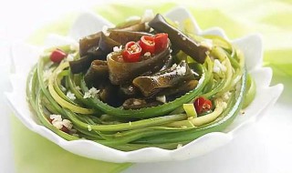 凉拌金茸蒜苔 凉拌蒜蓉金针菇的做法