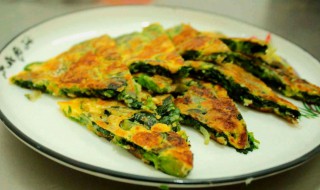 姜汁菠菜饼 姜丝菠菜