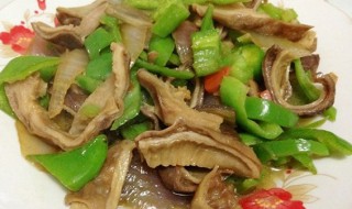 花炒猪肚（炒肚花的猪肚部位）