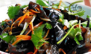 果醋拌木耳怎么做（果醋凉拌）