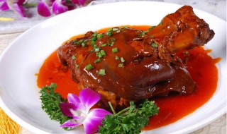 三杯肘子肉（三杯肘子的做法）