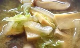 味噌汤泡饭 味噌汤泡饭还是喝
