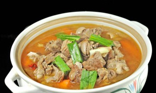 红薯羊肉煲（羊肉红薯汤）