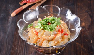 海蜇储存的方法冰箱（海蜇头如何保存冰箱）