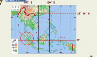 东南亚纬度在几度到几度间隔 东南亚纬度在几度到几度间