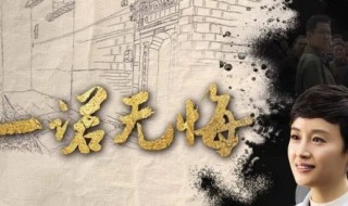 一诺无悔剧情介绍（一诺无悔剧情介绍原型）