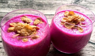 红心火龙果可以和什么一起打果汁（红心火龙果可以和什么一起打果汁吃）
