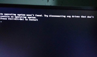 笔记本开机显示两行英文 笔记本开机显示两行英文怎么办