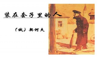 装在套子里的人概括（装在套子里的人概括小说情节）