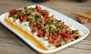 香葱肉末烧老豆腐 香葱老豆腐的做法