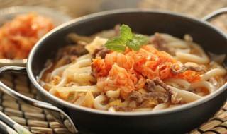 泡菜肉面 泡菜汤面