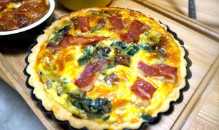 焗烤培根菠菜（菠萝培根焗饭）