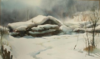 雪景怎么画好看（雪景怎么画好看又简单）