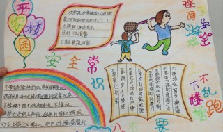 小学生安全手抄报资料 小学生安全手抄报资料图片