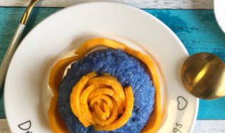 蝶豆花毛巾卷怎么做（蝶豆花毛巾卷图片）