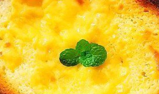 奶酪橙皮土司 橙皮乳酪馅