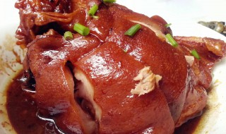 甜蹄膀怎么做 滋补 甜蹄膀