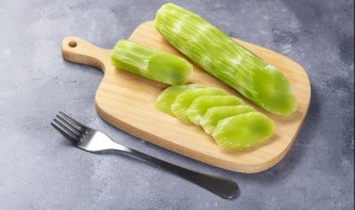 捞汁青笋的制作方法 捞汁青笋的制作方法窍门