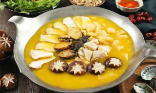 花胶金蚝冬菇鲍鱼煲的做法 花胶鲍鱼菌菇汤