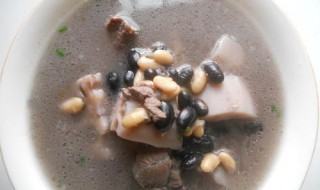 黑豆薏米莲藕排骨汤 薏米黑豆莲子粥有什么功效