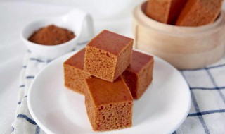 糯米粉红糖糕的做法和配方法（红糖糯米粉糕的做法大全）