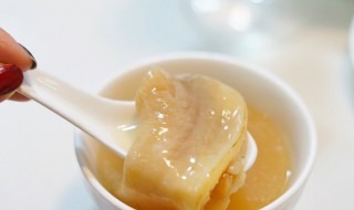 鳕鱼胶的功效与作用及食用方法 鳕鱼胶的功效与作用及食用方法图片