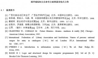论文下面的参考文献应该怎么写 论文下面的参考文献横线怎么打