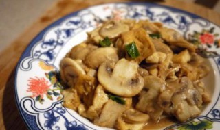 白油蘑怎么做 油蘑炒白菜的做法