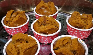 黑糖粘米粉发糕的做法和配方 黑糖粘米粉发糕的做法和配方大全
