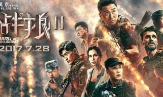 战狼二演员表(战狼二演员表全部)