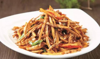 笋干炒肉丝做法 笋干炒肉丝做法窍门