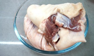 冰冻肘子肉怎么做（冰冻肘子怎么做好吃）