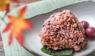 减脂杂粮饭团的做法窍门（杂粮饭团热量高吗）