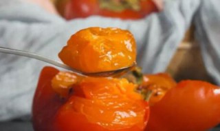 吃柿子喝茶可以吗（吃柿子是否可以喝茶）