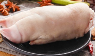 正宗卤猪蹄制作方法（卤猪蹄的制作方法）