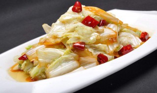 酸辣油豆腐炒白菜 酸辣油豆腐炒白菜的做法