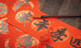 春节的对联（春节的对联怎么写）