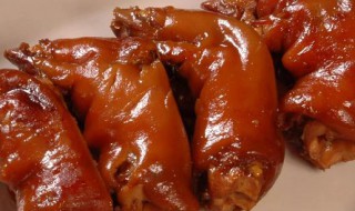 五香卤猪蹄做法（五香卤猪蹄做法窍门）