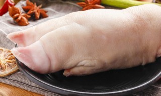 花生红枣炖猪手做法(花生煲猪手的做法)