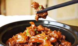 红烧牛蹄筋做法 红烧牛蹄筋做法视频