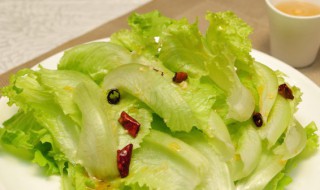 蚝油生菜做法 蚝油生菜的酱汁怎么调