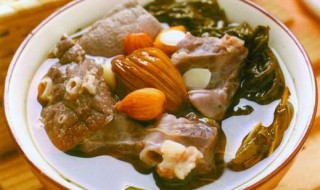 桑杏猪肺煲做法 杏仁炖猪肺的做法