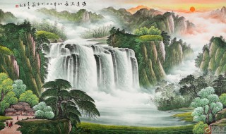 山水画源远流长挂禁忌（山水画源远流长挂客厅好不好）