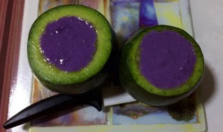 紫薯稀饭为什么成绿色了（紫薯稀饭发绿可以吃吗）