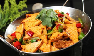 家常干锅千叶豆腐 家常干锅千叶豆腐怎么做