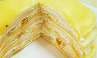 香蕉千层蛋糕 香蕉千层蛋糕视频